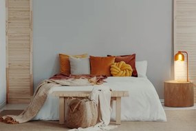 Osram - Lampă de masă DECOR COROLLE 1xG9/20W/230V portocalie