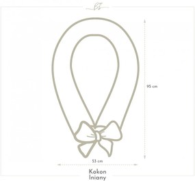 Suport de dormit Babynest 2in1 bara protectie patut Premium In Alb by BabySteps, 95x53 cm