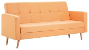 Canapea, portocaliu, material textil Portocaliu