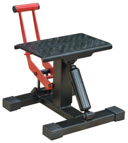 HOMCOM Cric de Ridicare pentru Motociclete, Capacitate 150kg, Înălțime Reglabilă, din Oțel Zincat și Cauciuc, cu Manivelă | Aosom Romania