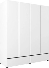 Dulap lemn masiv Orion, 180 × 210 × 60 cm - Stejar deschis