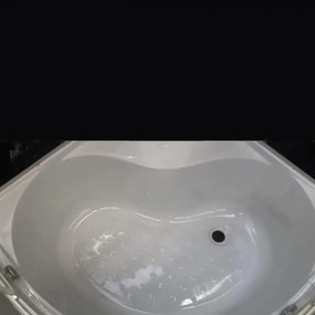 Cabină de duș cu hidromasaj Karolina 80 cu tavă adâncă