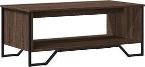 vidaXL Măsuță de cafea, stejar maro, 100x51x40 cm, lemn prelucrat