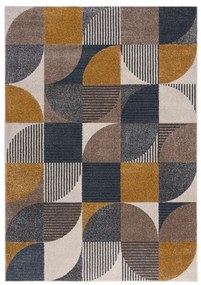 Covor Flair Rugs Retro, 120x170 cm, galben-albastru