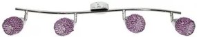 Plafoniera moderna 4 becuri G9 Clear 94-06929 Candellux
