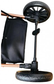 Carucior sport pentru copii, pliere compacta tip troller si maner reversibil, gri - CPC-48-gri