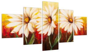 Tablou cu flori (125x70 cm), în 40 de alte dimensiuni noi