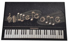 Covoras Intrare Piyano, 40x60 cm, PVC