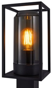 Stalp exterior IP44 design modern Griffin Smoked, H-80cm