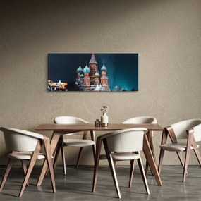 Tablou construcției din Rusia (120x50 cm)