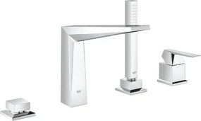 Baterie cada - dus Grohe Allure Brilliant 4 elemente crom lucios