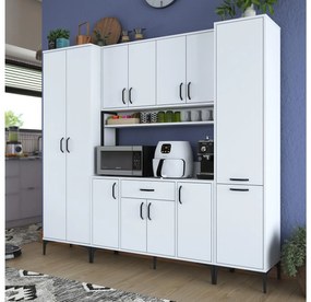 Set dulapuri bucătărie Bisaka 4 (alb) . 1094300