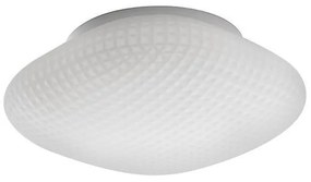 Plafoniera pentru baie moderna IP44 Sens sticla alba NVL-838122
