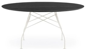 Masa de sufragerie GLOSSY XXL, variante multiple - Kartell Culoare: Černá Marquina / Bílá