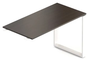 Element de actiune Creator 120 x 60 cm, baza alba, 1 picior, wenge