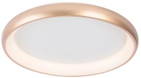 Plafonieră LED dimabilă ANTONIO LED/80W/230V auriu Azzardo AZ5076 + telecomandă