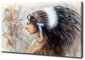 Pictură pe pânză Indian