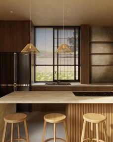 Lustra stil modern natural Amalfi I natur