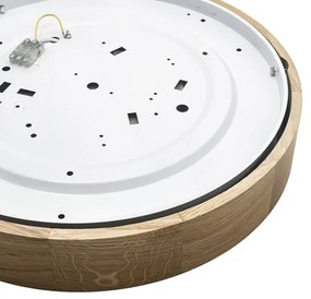 Brilagi - Plafonieră LED CARVALHO LED/36W/230V, stejar, Ø 47,5 cm