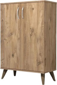 Pantofar AYK0102, stejar, PAL, 72x36x109 cm