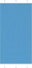 vidaXL Jaluzea plisată Albastru 110x200 cm Lățime țesătură 109,4 cm