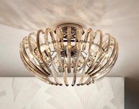 Lustra aplicata moderna design elegant 53cm ARIADNA champagne SV-876360