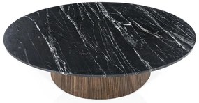 Masa ovala Maxim 120x70cm neagra