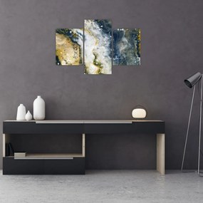 Tablou - Abstract auriu (90x60 cm)