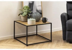 Masă de cafea SARON stejar/negru