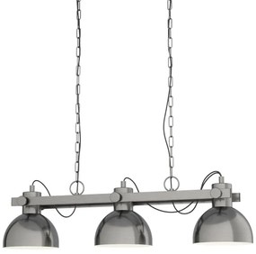 Eglo 43168 - Lustră pe lanț LUBENHAM 3xE27/28W/230V