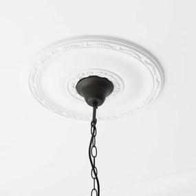 Endon 64385 - Candelabru pe lanț Tiffany WILLOW 1xE27/60W/230V Ø 35 cm