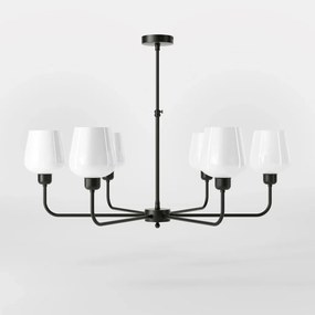 Candelabru design italian din alama si sticla Talis
