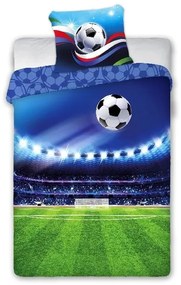 FARO Lenjerie de pat Fotbal Bumbac, 140/200, 70/90 cm