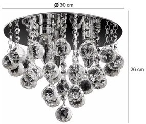 Plafonier 3xE14/60W/230V, iluminare plafon eficientă și modernă