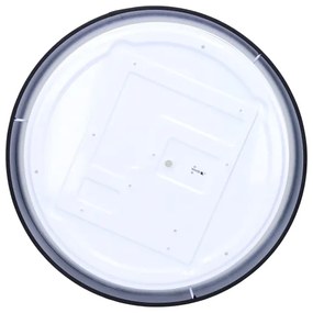 Plafonieră LED dimabilă Solight WO8014 PENLEY LED/48W/230V d. 40 cm negru + telecomandă