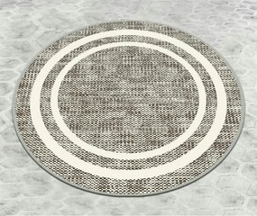 Covoras baie FORMICA CIRCLE DJT, 80x80 cm, forma rotunda, poliester, b