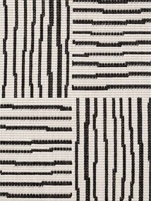 Covor pentru exterior și interior negru/crem 120x170 cm Haringey Nightingale – Ted Baker