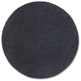 Covor gri închis țesut manual rotund din lână ø 160 cm Francois – Villeroy&amp;Boch