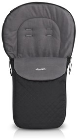 Sac de dormit pentru bebeluș, de iarnă EasyGo, 96 x 40 cm - Carbon