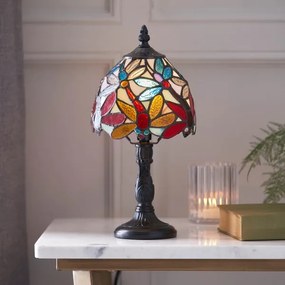 Endon 64246 - Lampă de masă Tiffany LORETTE 1xE14/40W/230V, diametru 15 cm