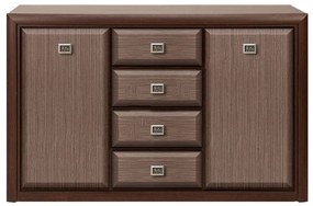 Dormitor Koln, MDF Wenge Shtroks, Dulap 3 Usi