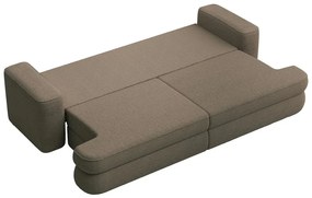 Canapea trei locuri Mello  (bej + negru). 1100242