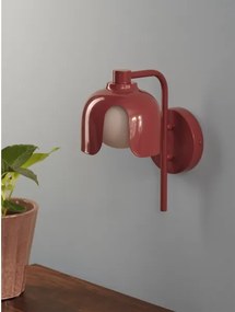 Osram - Aplică de perete DECOR COROLLE 1xG9/20W/230V roșie