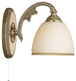 Aplica de perete din alama 1 brat design italian 7105