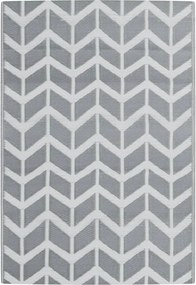 vidaXL Covor de exterior, ARAKIL gri, 140x200 cm, PP