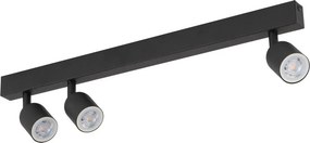 Spot LED TOP 3xGU10/10W/230V negru