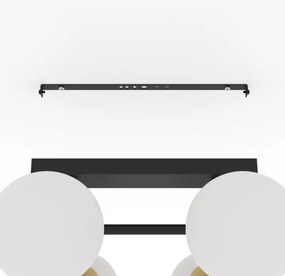 Lustră aplicată Eglo 390176 PAZ 6xE14/40W/230V auriu/negru