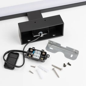 Brilagi - Iluminare LED pentru oglindă de baie VESTRA LED/12W/230V, 60 cm, IP44, negru