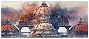 Tablou - Akshardham, New Delhi, India (120x50 cm)