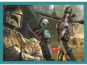 Trefl Puzzle Mandalorian si lumea lui, 4in1 35,48, 54, 70 piese